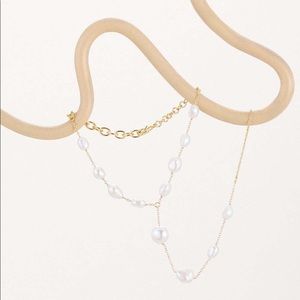 New Cult Gaia Fresh Pearls Anklet